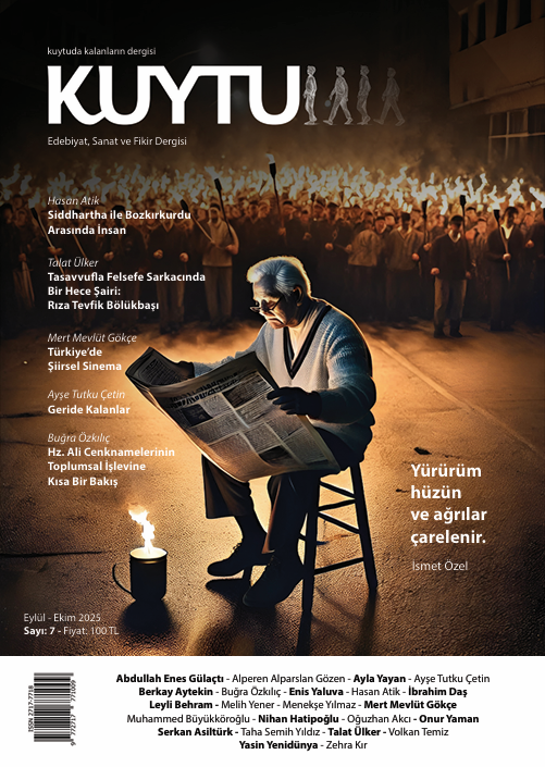 Kuytu Dergisi 7. sayı kapağı