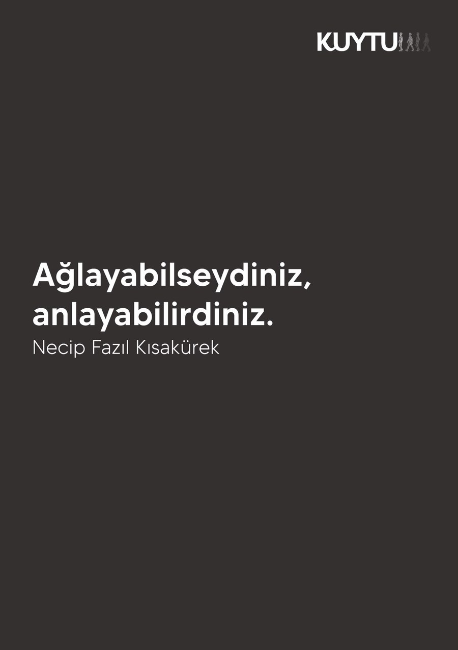 Kuytu Dergisi Söz Kartı